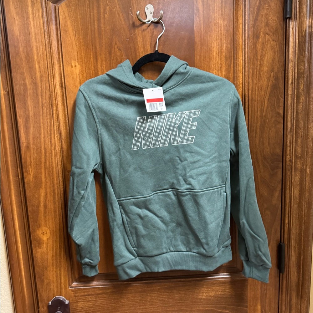 Nike Forest Green Kids Hoodie and pants set